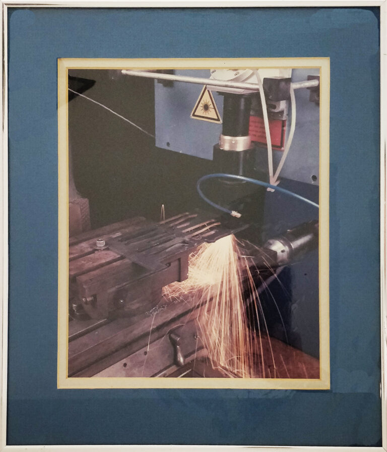 Control Laser Corp High power laser cutter 1985.jpg