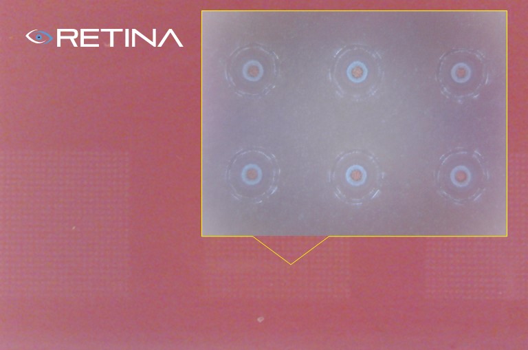 Retina® laser micro drilling on silicon film.jpg